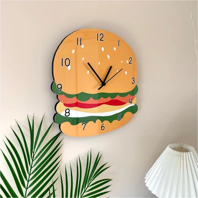 Hamburger Clock