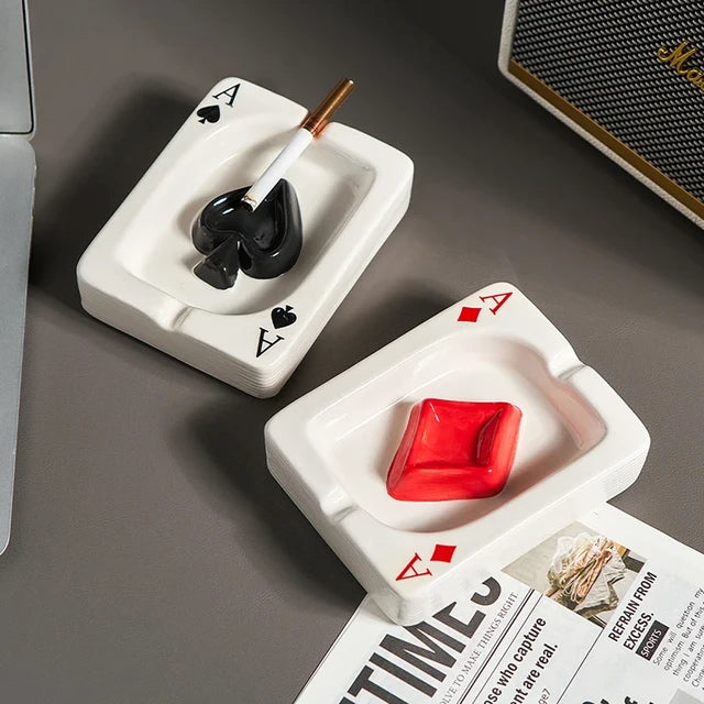 Playing Card Ash Tray