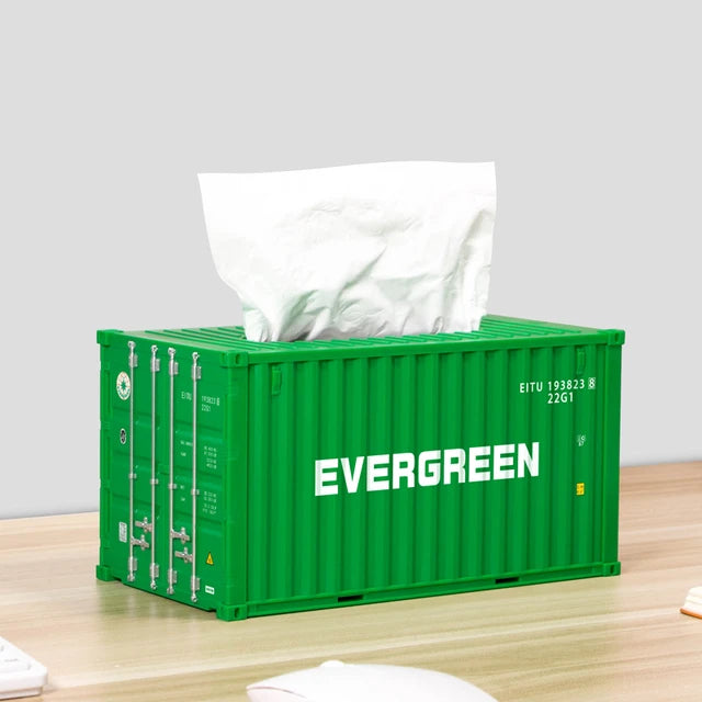 Shipping Container Tissue Box