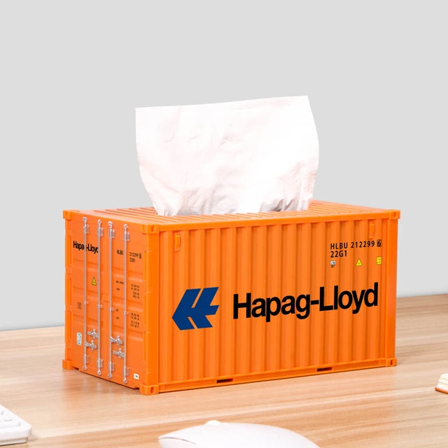 Shipping Container Tissue Box