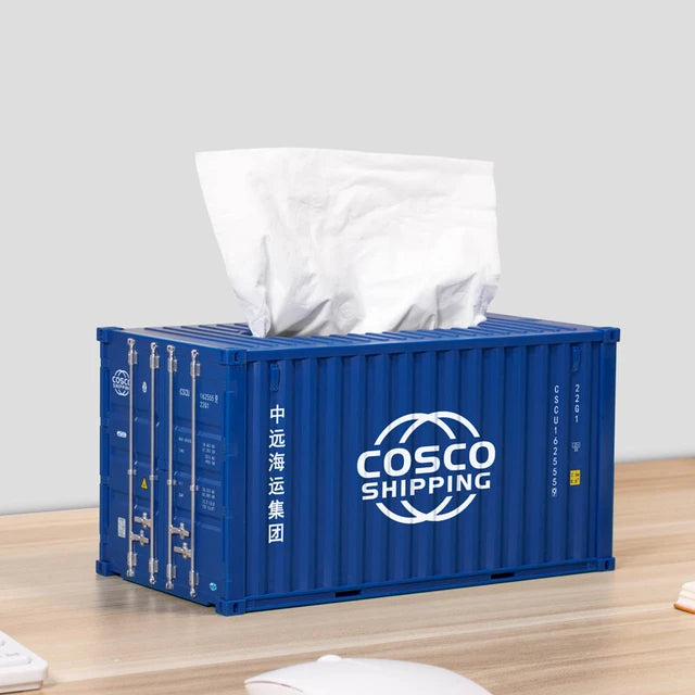 Shipping Container Tissue Box