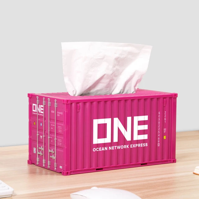 Shipping Container Tissue Box