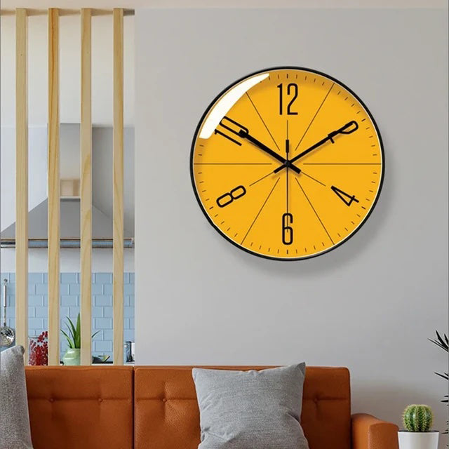 Wax Wall Clock