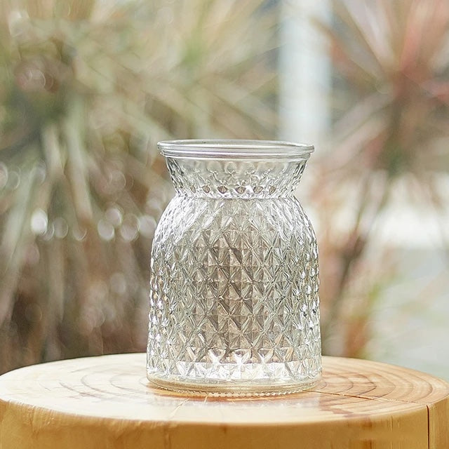 Diamond Glass Vase