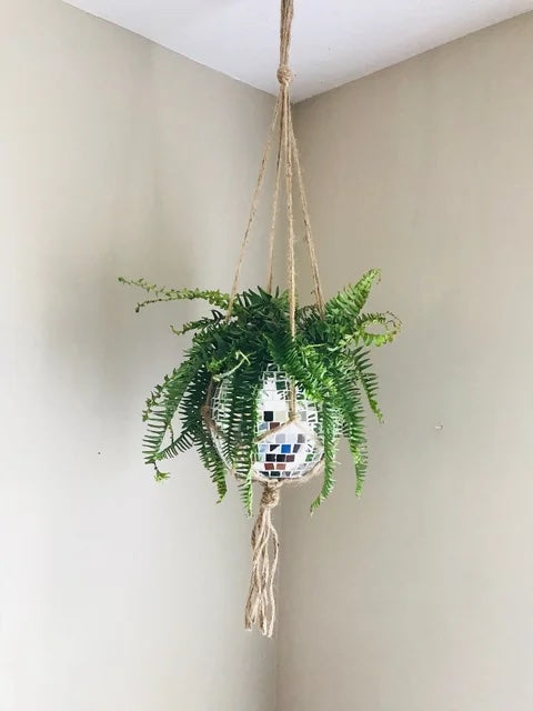 Hanging Disco Ball Pot