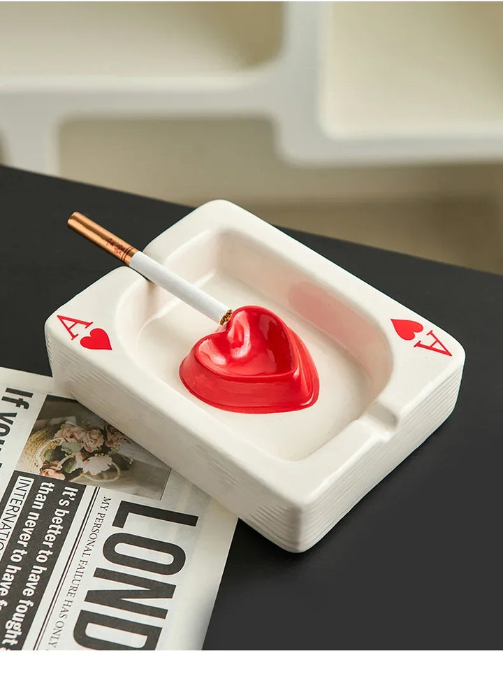 Playing Card Ash Tray