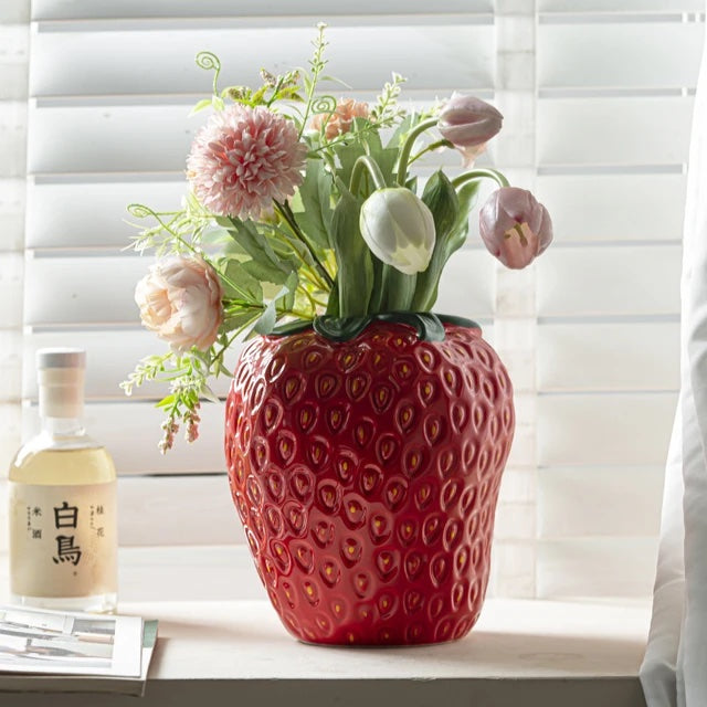 Strawberry Vase